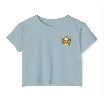 🛡️ Florida Crusader Crop Tee