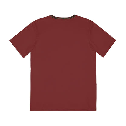 Men's Winter Cranberry Short Sleeve Lounge Shirt