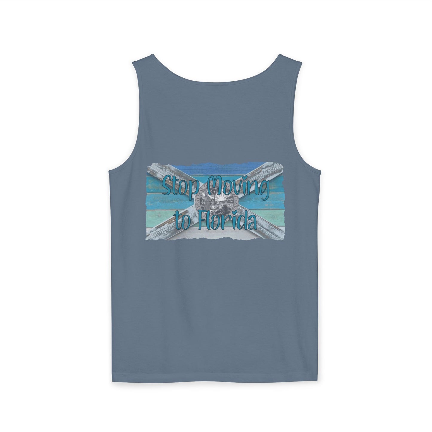 Stop Moving to Florida Relaxed-Fit Tank - The FloBro Show