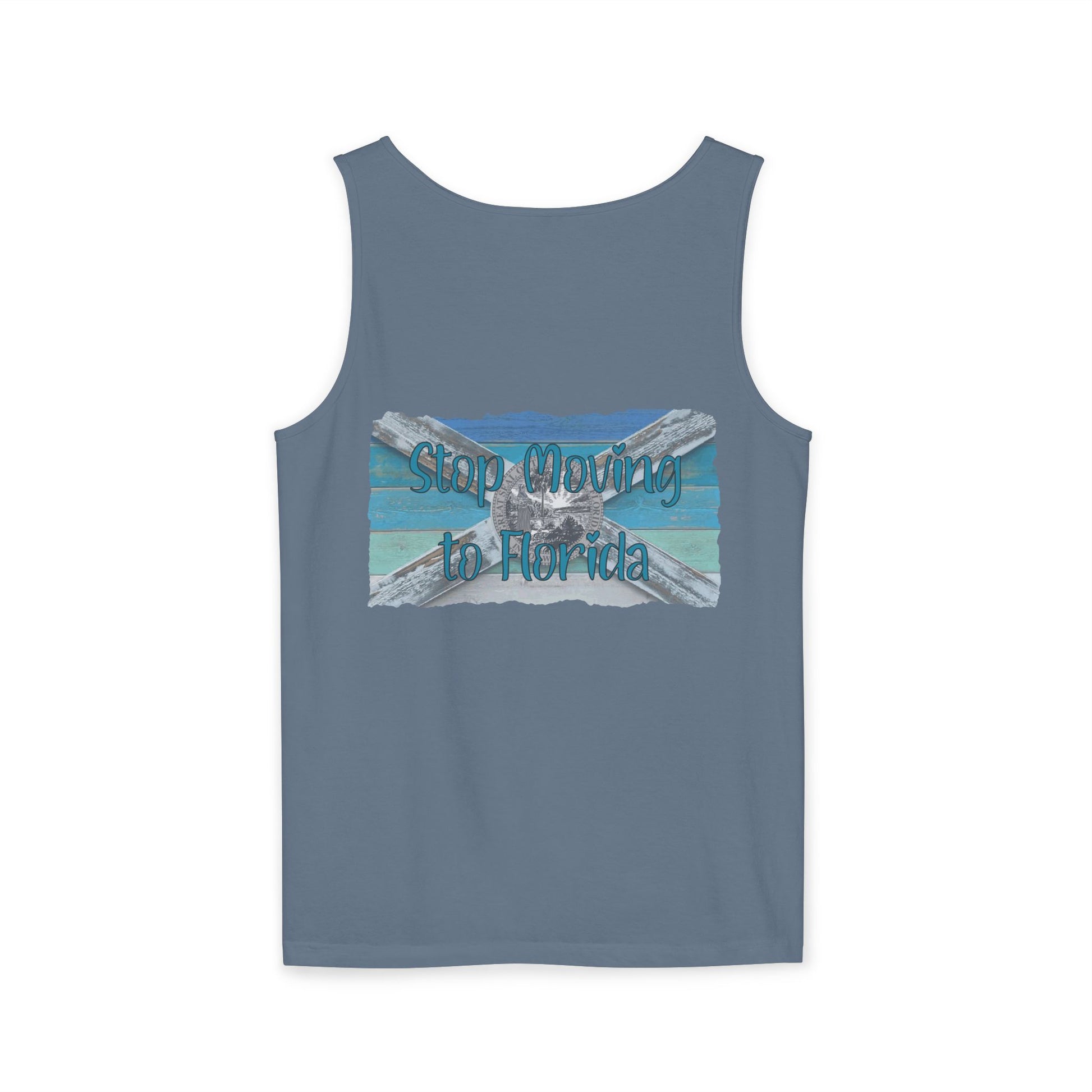 Stop Moving to Florida Relaxed-Fit Tank - The FloBro Show