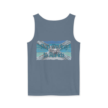 Stop Moving to Florida Relaxed-Fit Tank - The FloBro Show