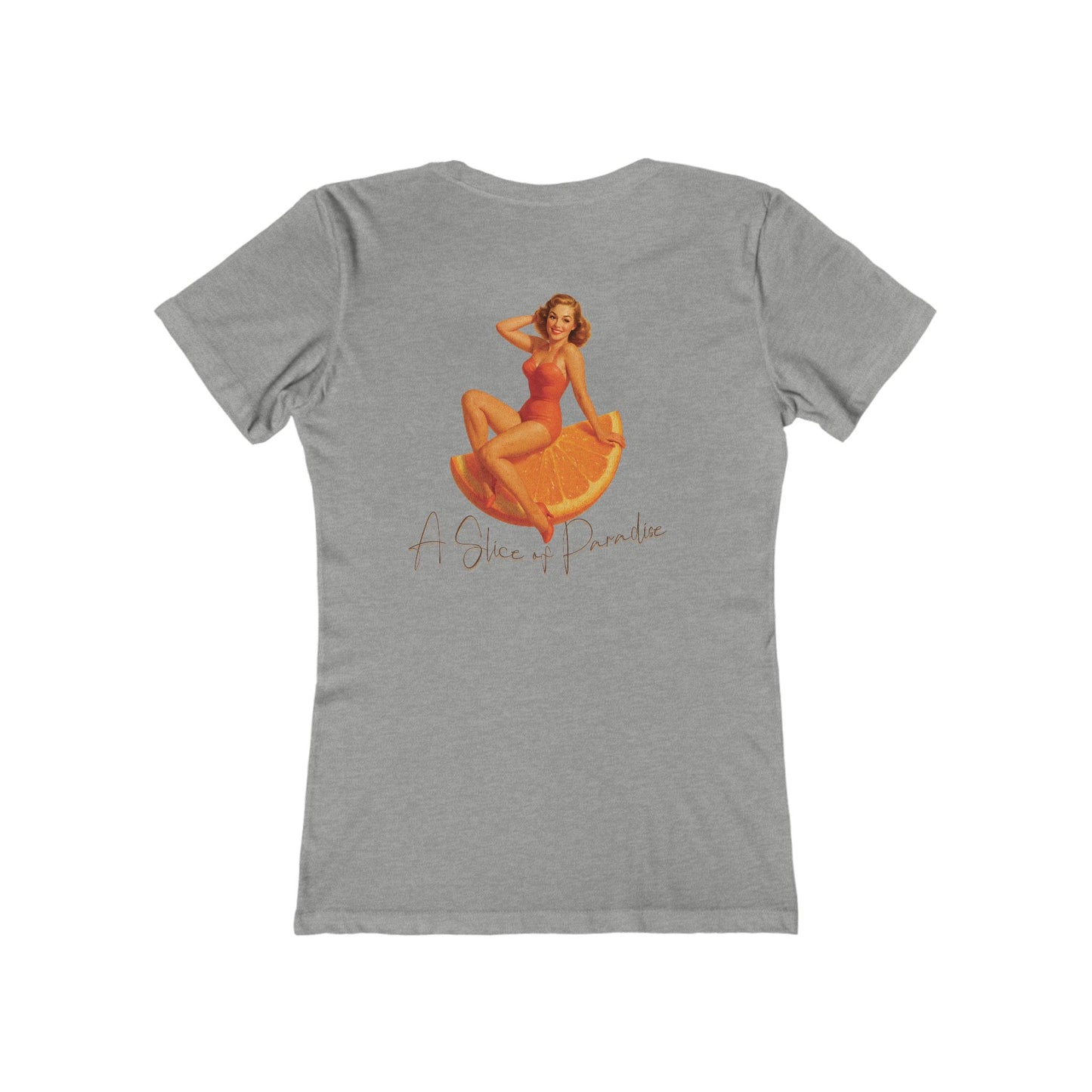 A Slice of Paradise Feminine-Fit Tee🌞🍊