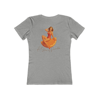 A Slice of Paradise Feminine-Fit Tee🌞🍊