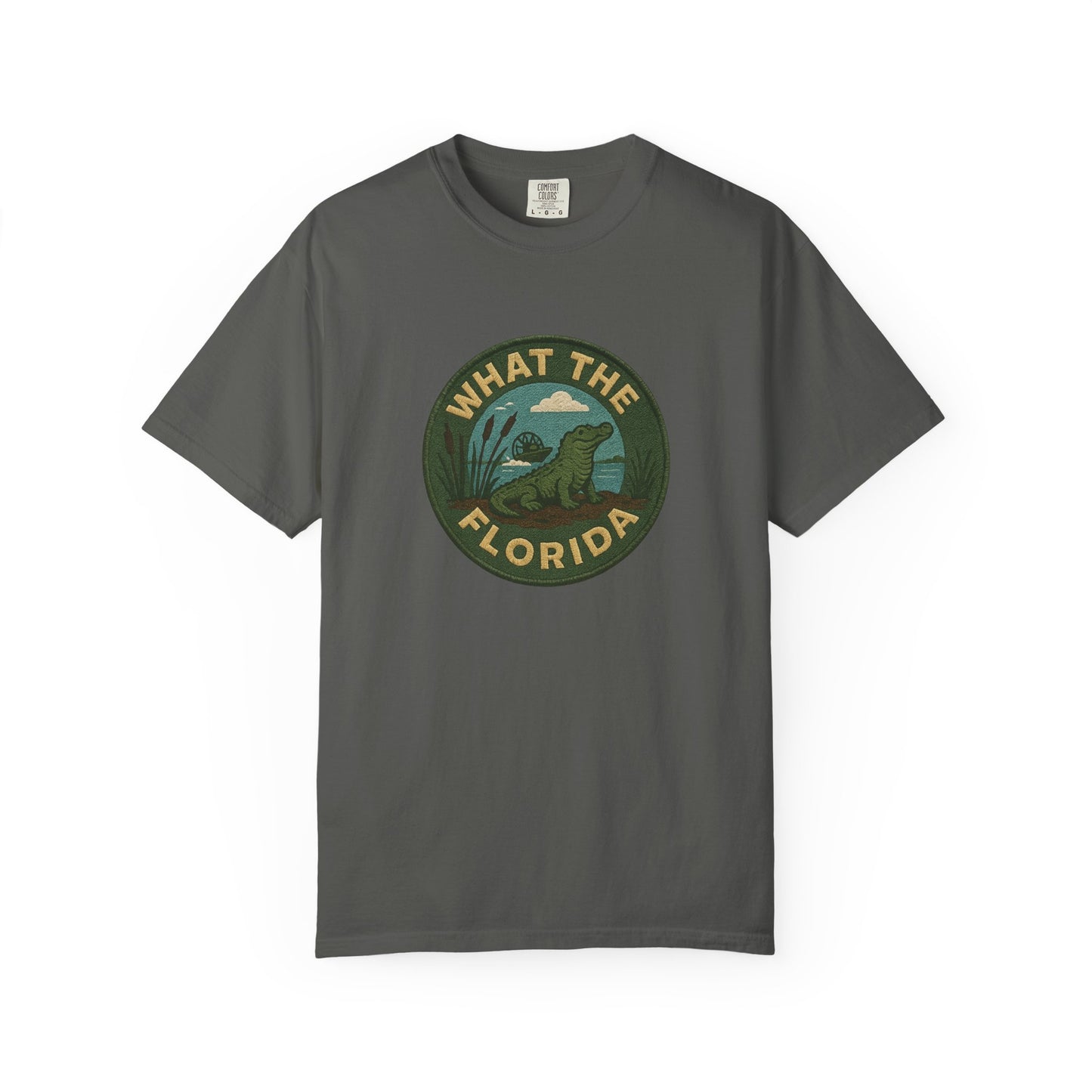 What The Florida Swamp Patch Tee 🐊🌾