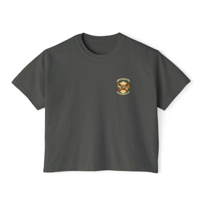 🛡️Florida Crusader Cropped Boxy Tee