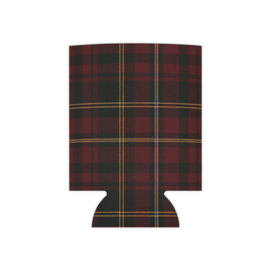 Holiday Heirloom Tartan Can Cooler