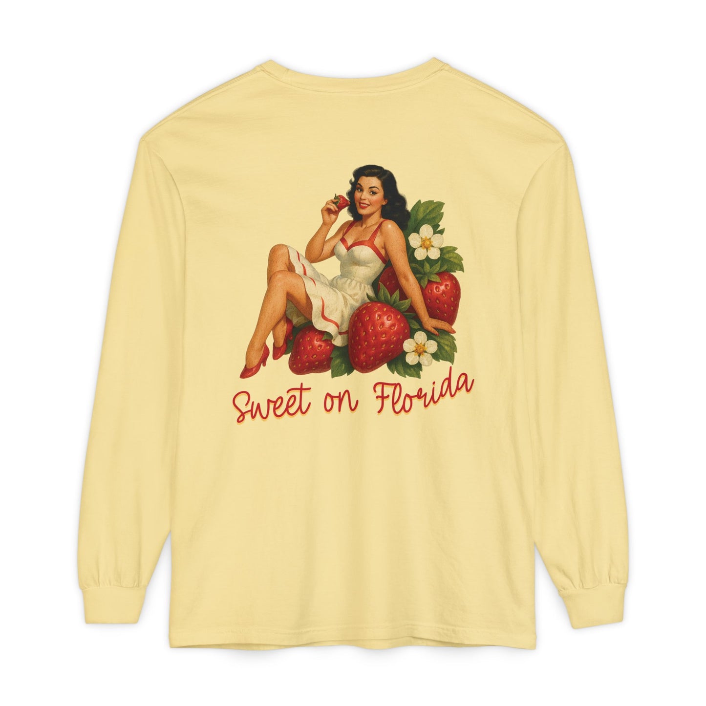 Sweet on Florida Long Sleeve Tee🌸🍓