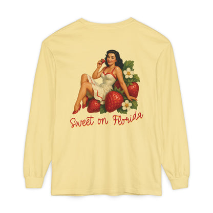 Sweet on Florida Long Sleeve Tee🌸🍓