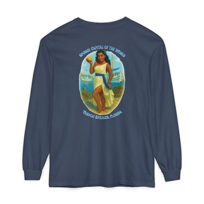 Tarpon Springs Sponge Docks Long Sleeve Tee🧽🏛️