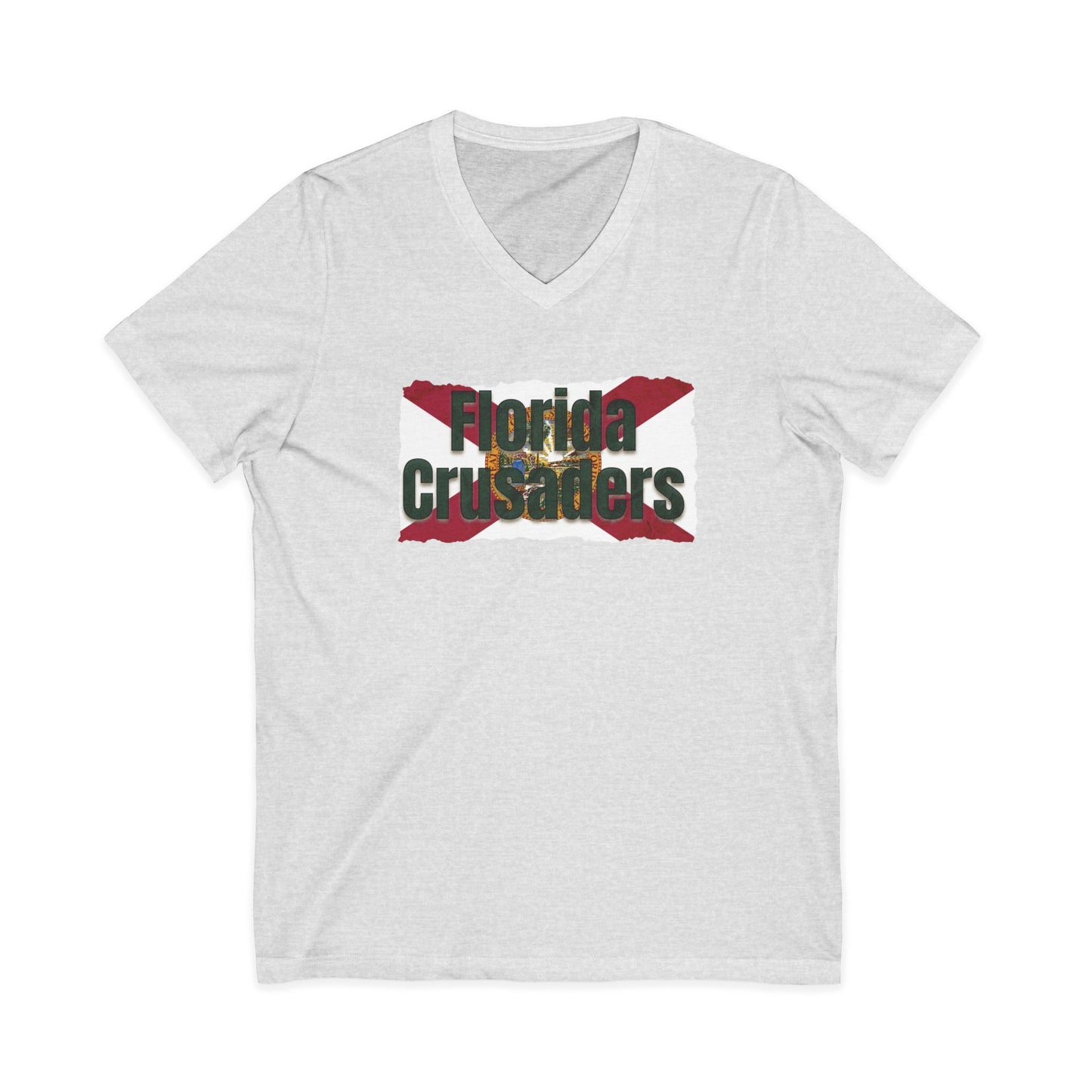 Florida Crusaders V-Neck Tee🛡️