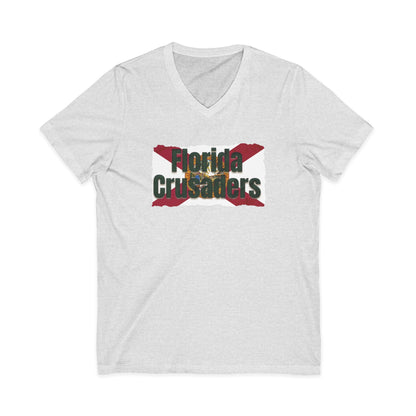 Florida Crusaders V-Neck Tee🛡️