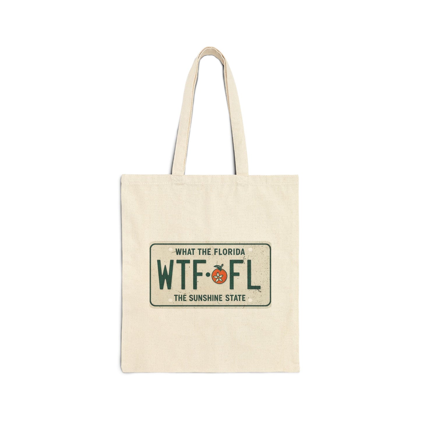 What the Florida Eco Cotton Canvas Tote