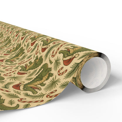 Gator Claus Wrapping Paper🐊🎅
