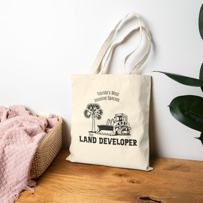 Florida's Most Invasive Species Eco Cotton Canvas Tote