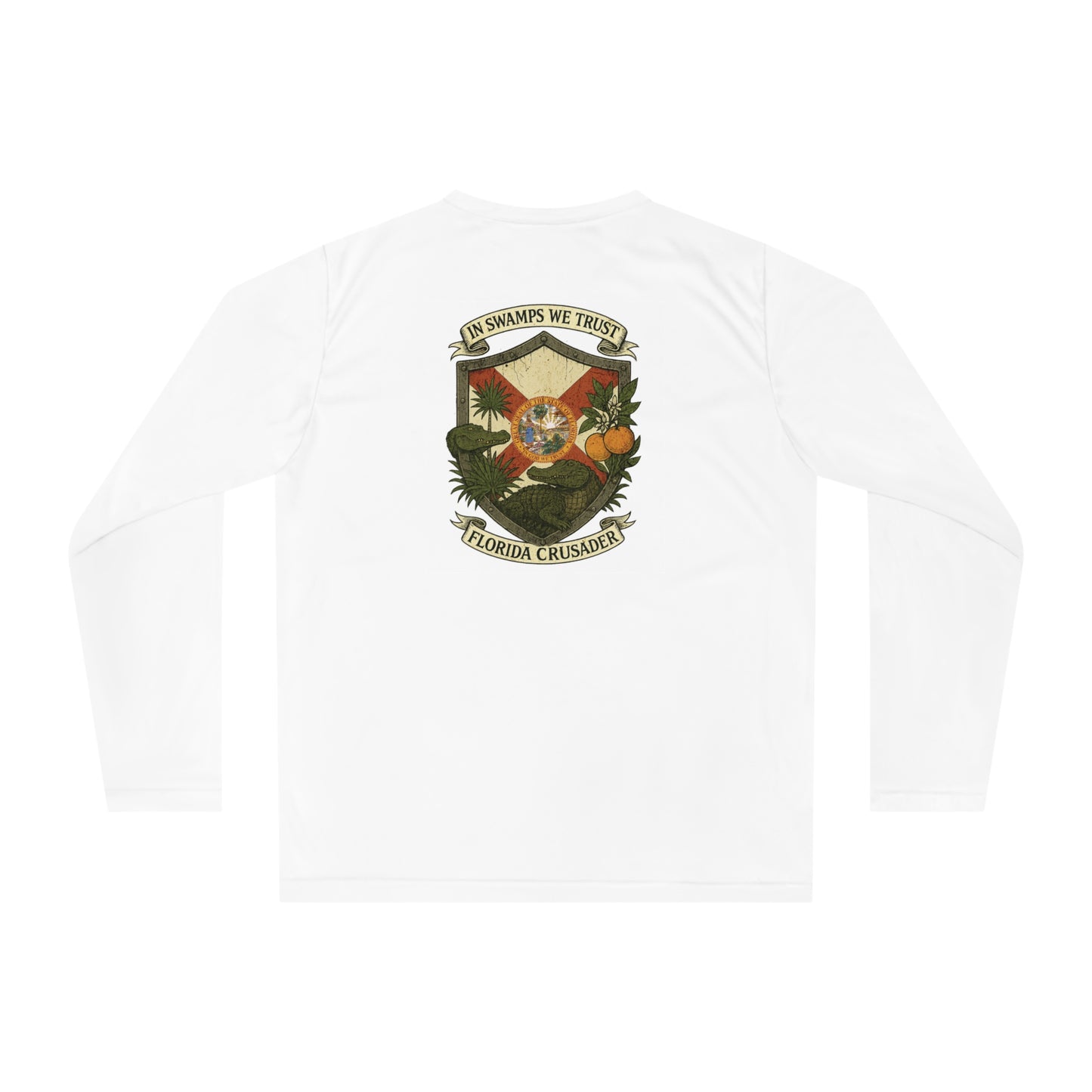 🛡️ Florida Crusader Long Sleeve UPF 40+ Performance Tee