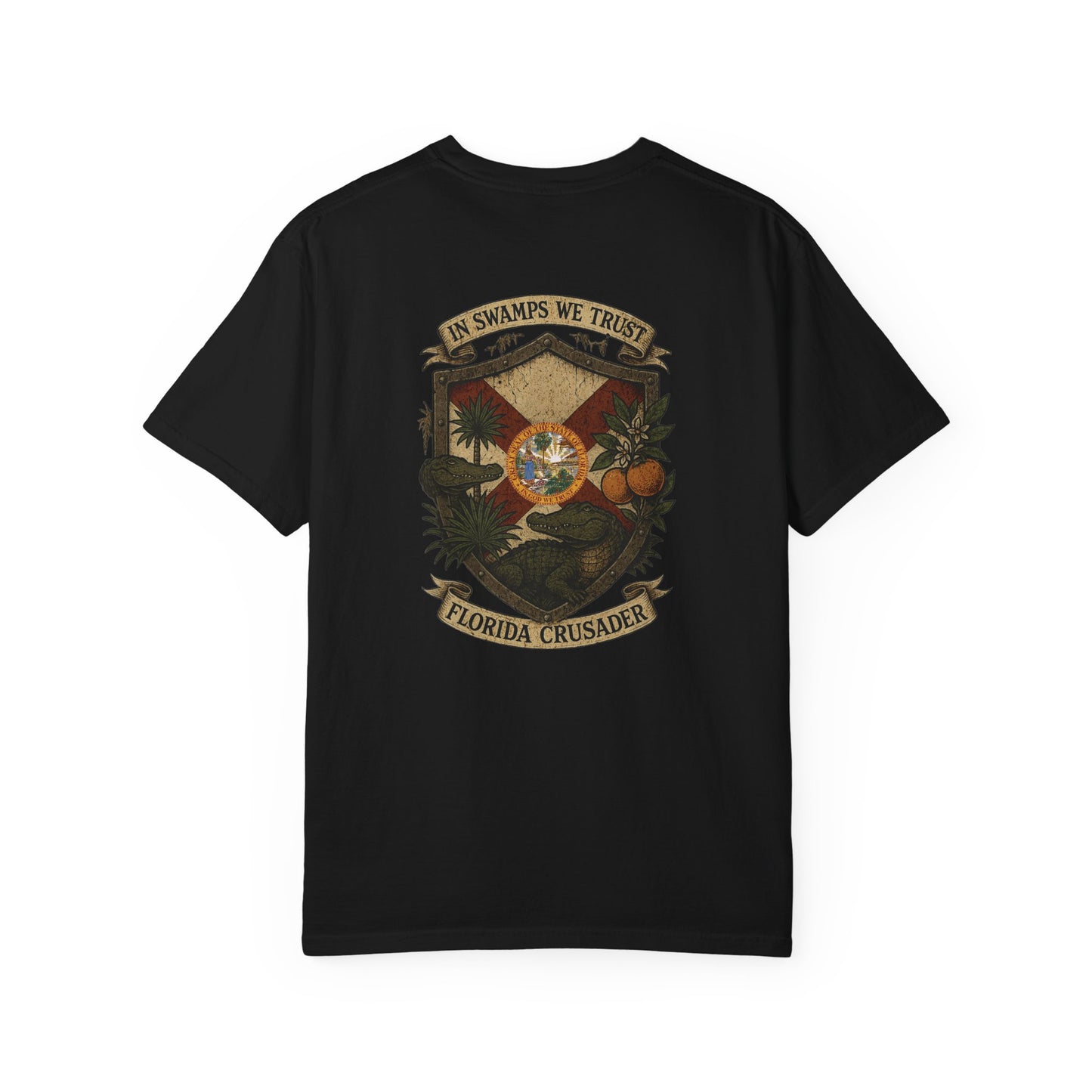 🛡️ Florida Crusader Tee - Florida Keepers x FloBro Limited Design