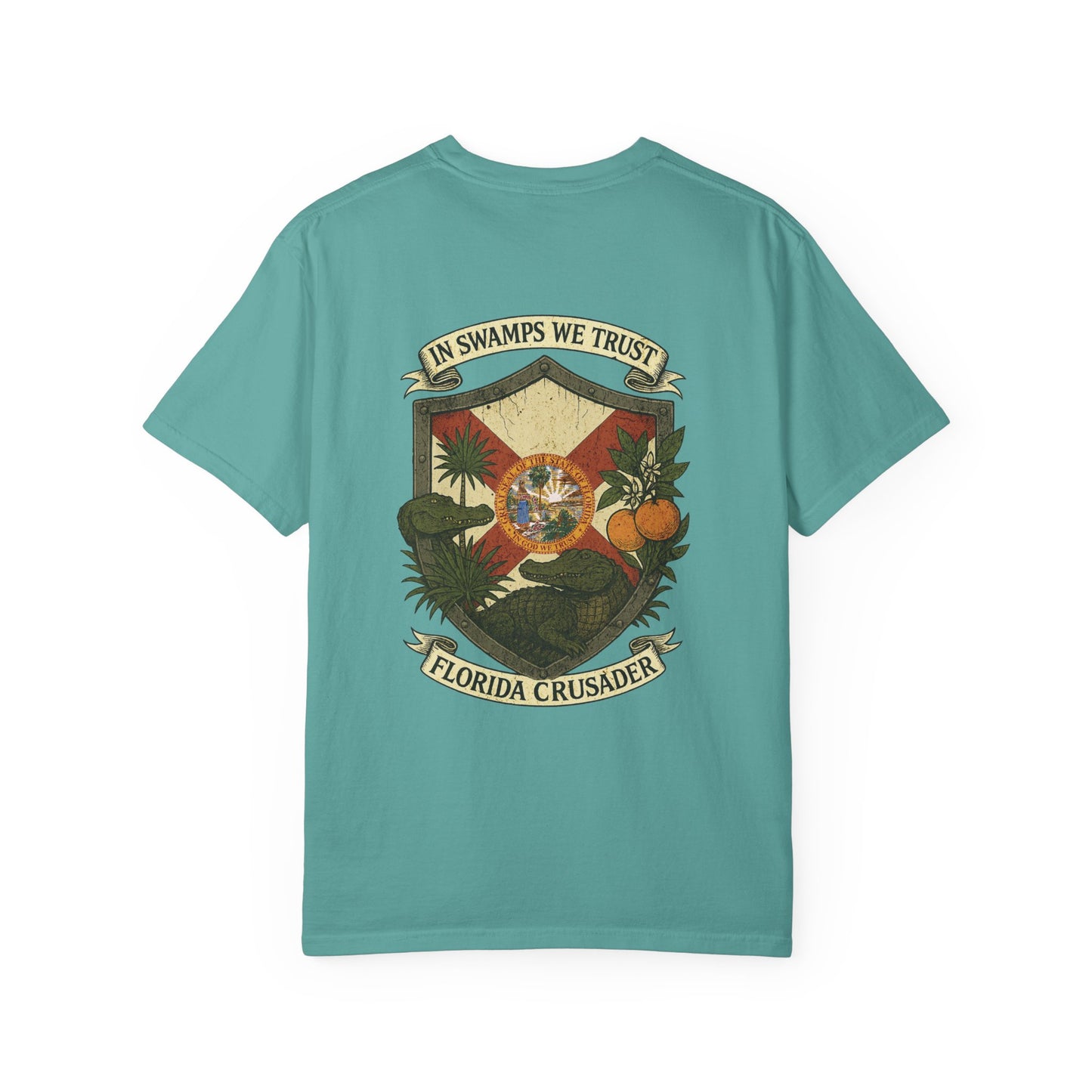 🛡️ Florida Crusader Tee - Florida Keepers x FloBro Limited Design