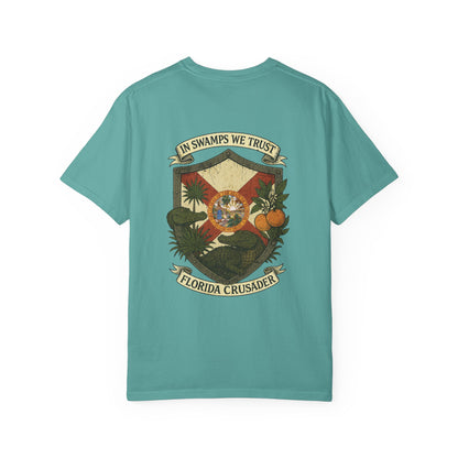 🛡️ Florida Crusader Tee - Florida Keepers x FloBro Limited Design