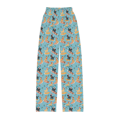Surfin' Santa Paws Kids Lounge Pants