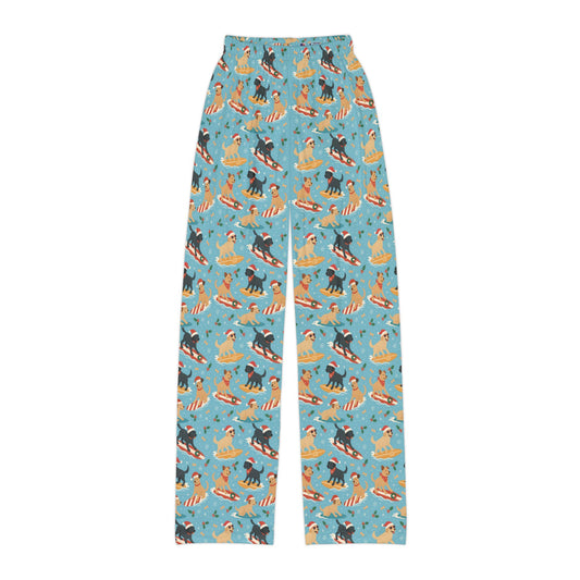 Surfin' Santa Paws Kids Lounge Pants