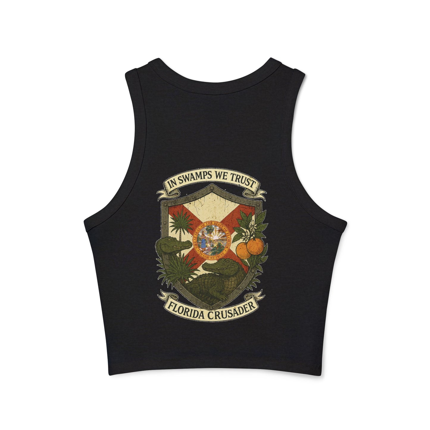 🛡️Florida Crusader Micro Rib Racer Tank
