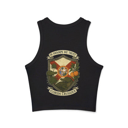 🛡️Florida Crusader Micro Rib Racer Tank