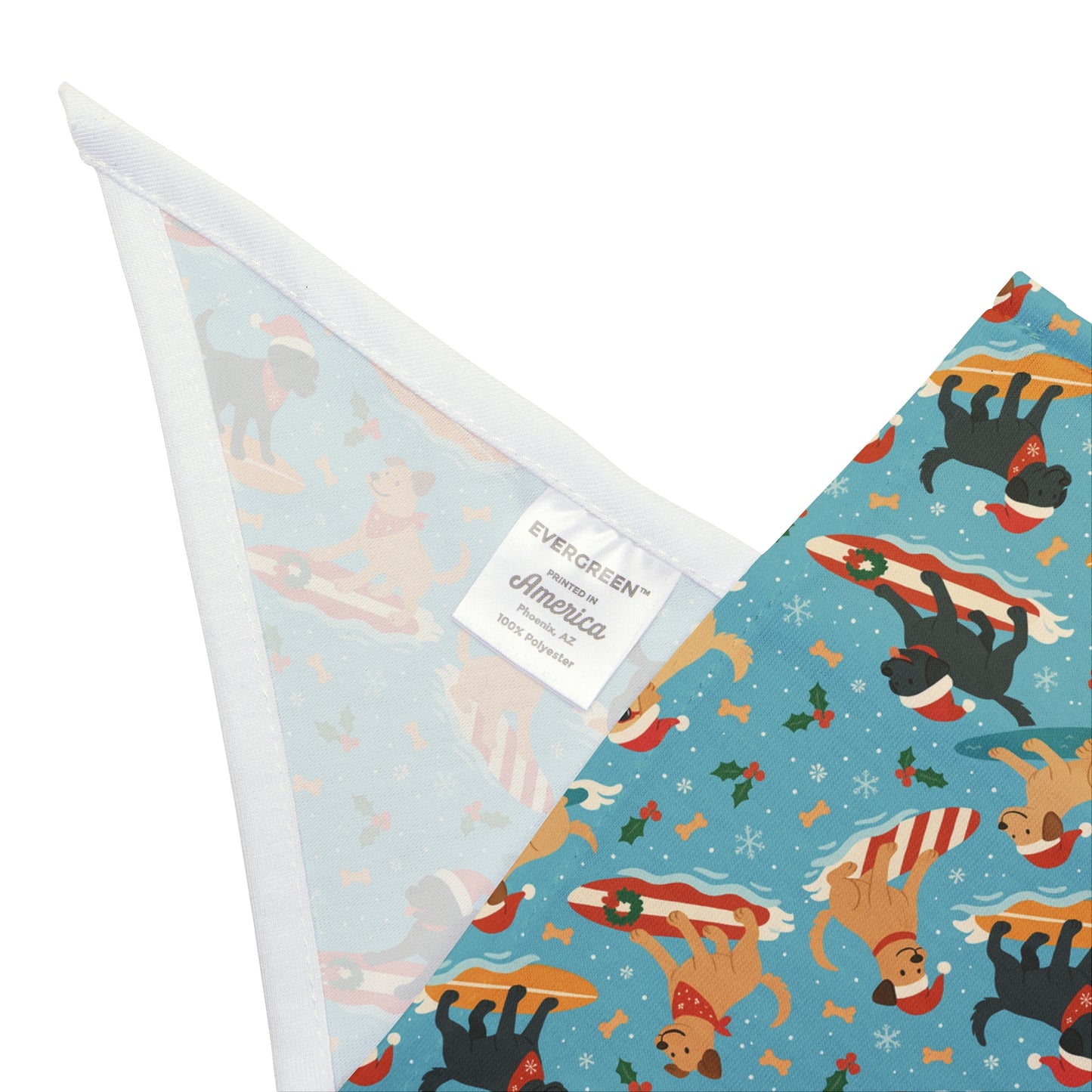 Surfin' Santa Paws Pet Bandana
