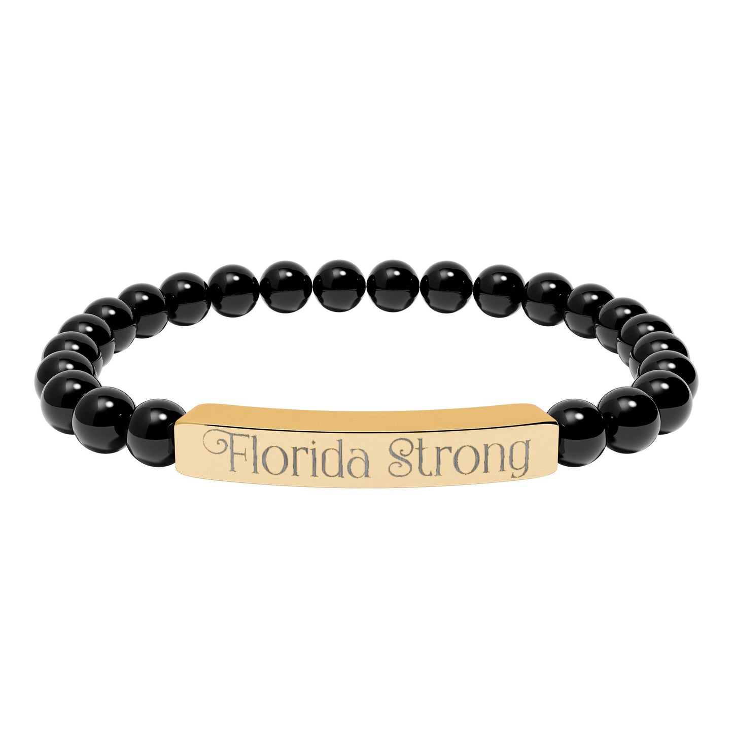 Florida Strong Natural Stone Bracelet