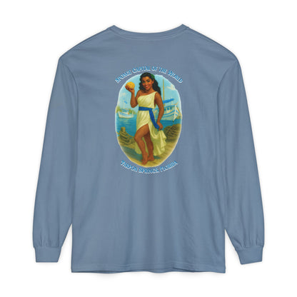 Tarpon Springs Sponge Docks Long Sleeve Tee🧽🏛️