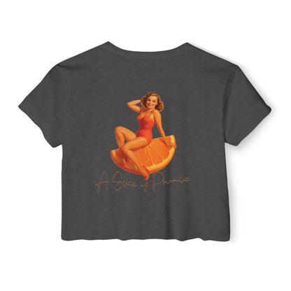 A Slice of Paradise Crop🌞🍊