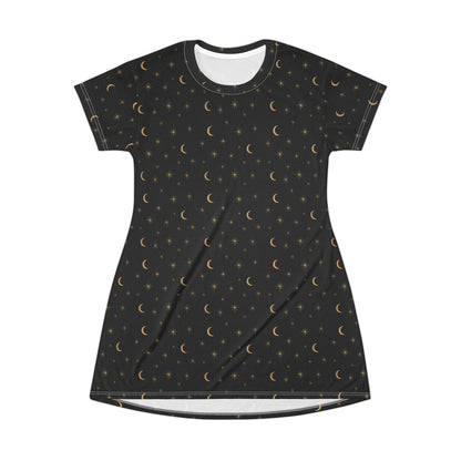 Midnight Stardust Lounge Dress