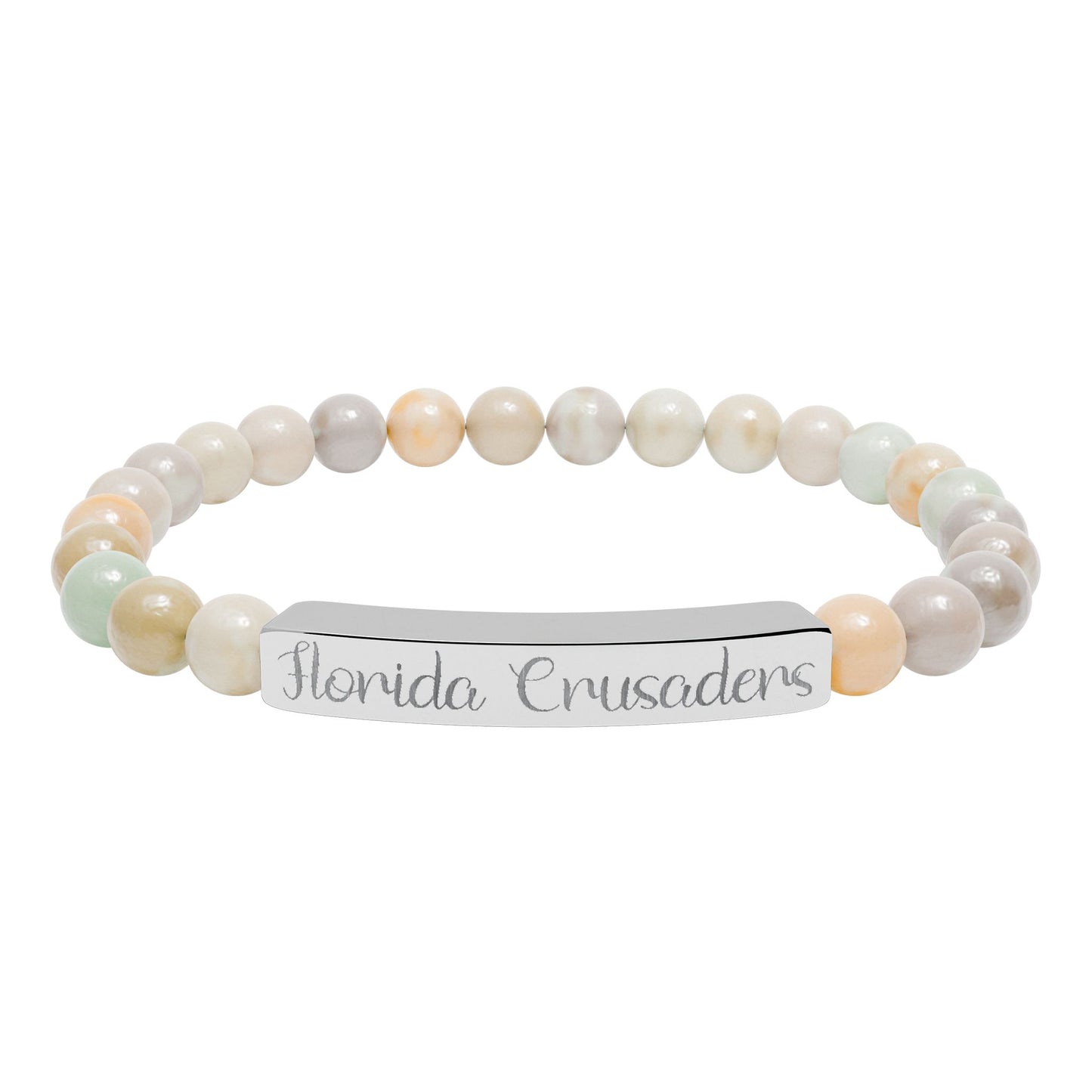 Florida Crusaders Natural Stone Bracelet 💎