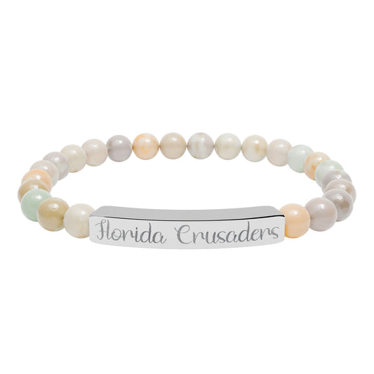 Florida Crusaders Natural Stone Bracelet 💎