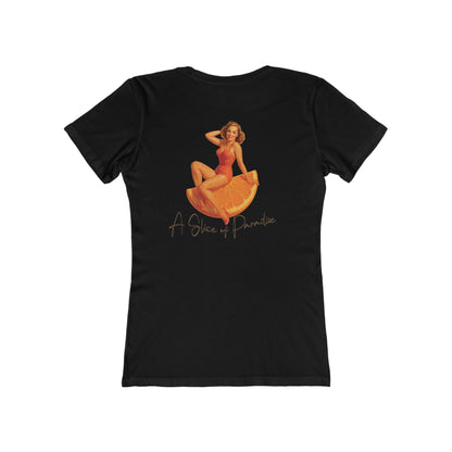 A Slice of Paradise Feminine-Fit Tee🌞🍊