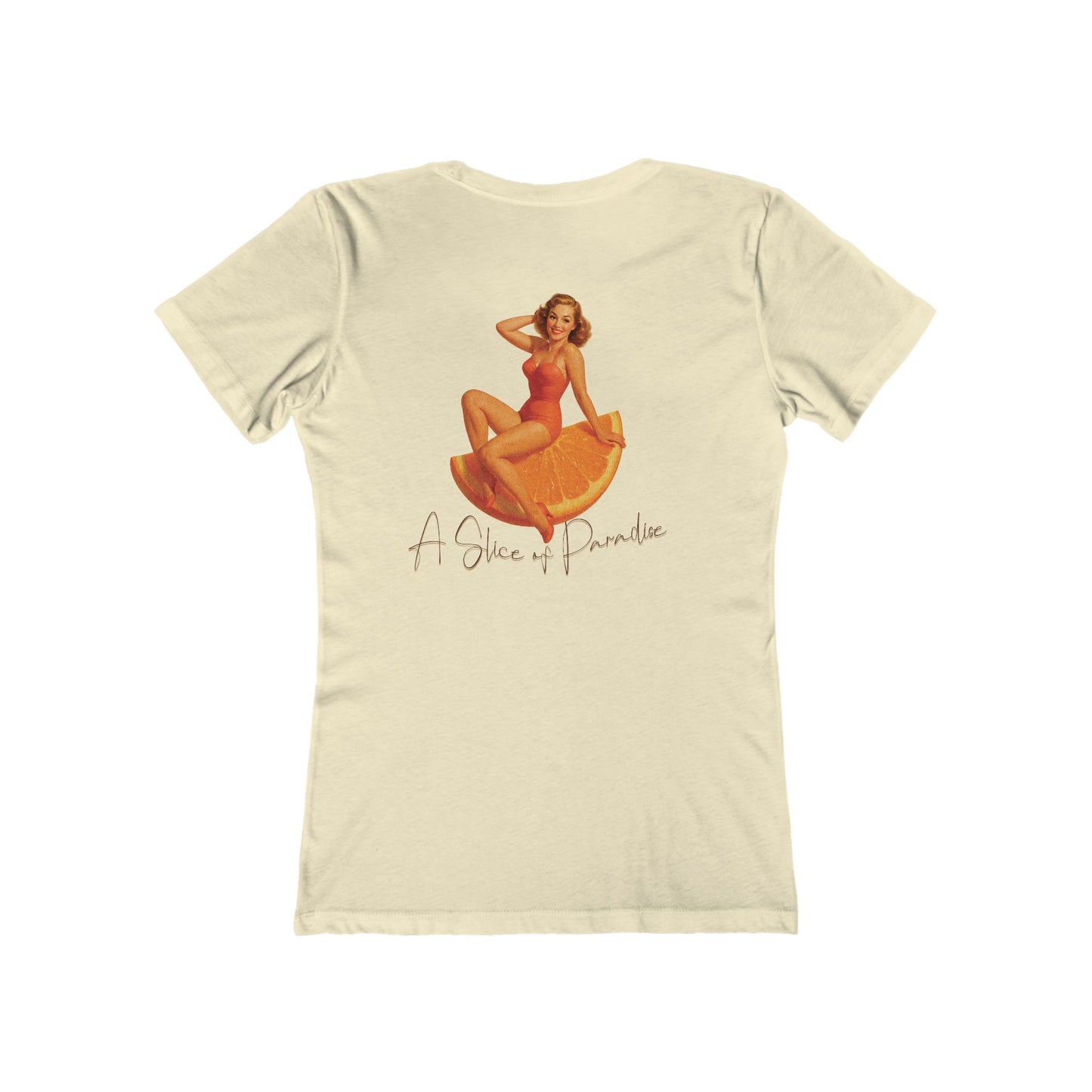 A Slice of Paradise Feminine-Fit Tee🌞🍊