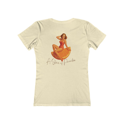 A Slice of Paradise Feminine-Fit Tee🌞🍊