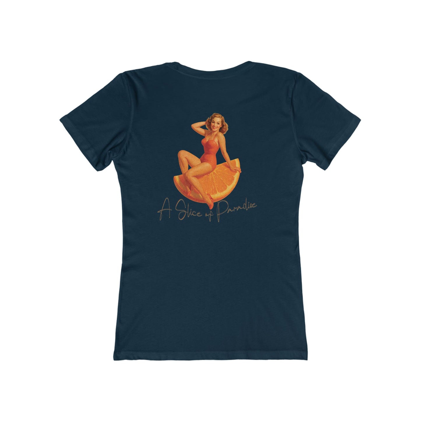 A Slice of Paradise Feminine-Fit Tee🌞🍊