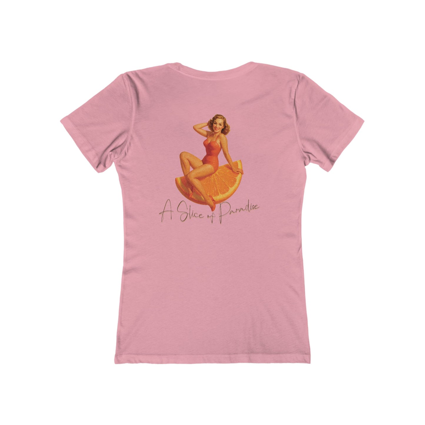 A Slice of Paradise Feminine-Fit Tee🌞🍊