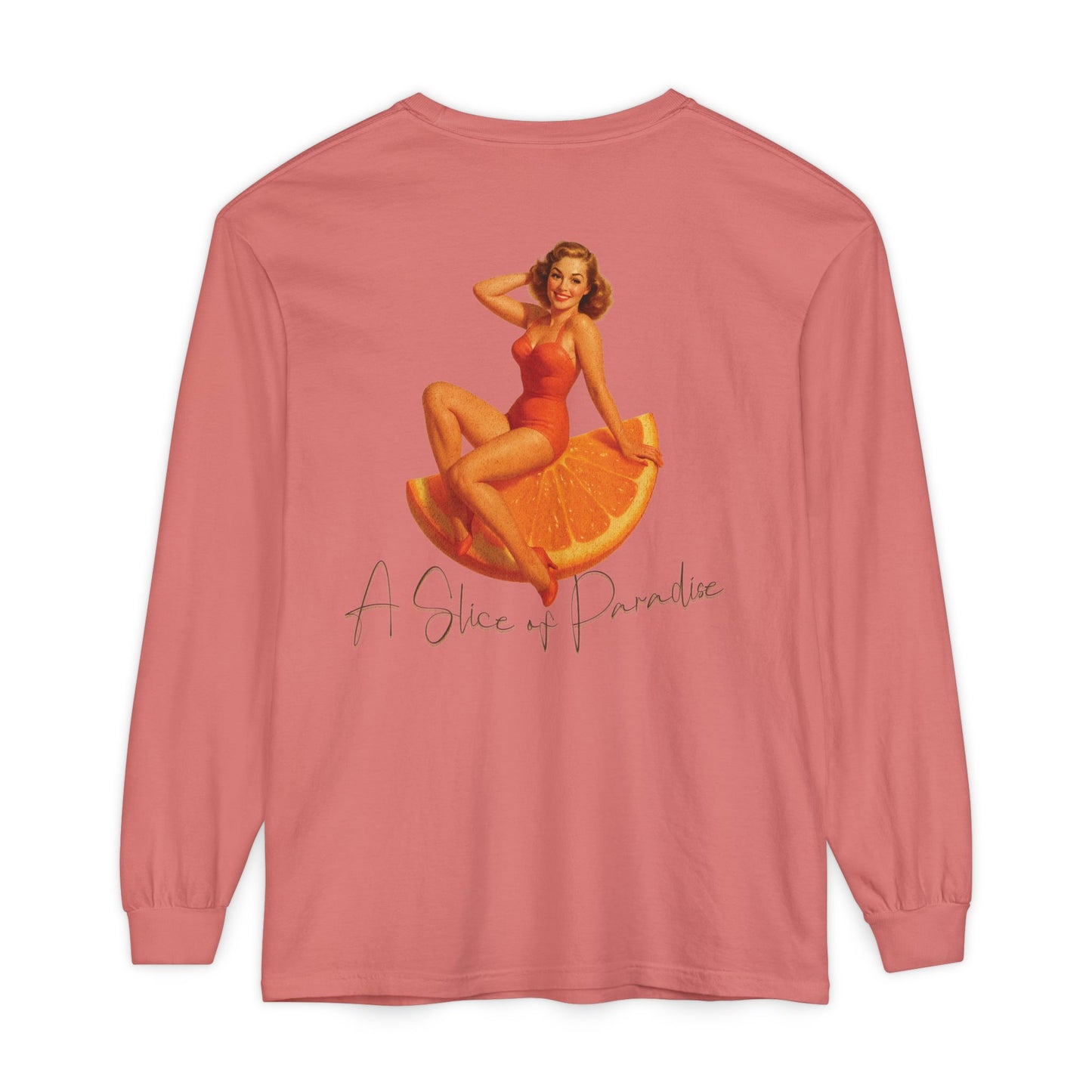 A Slice of Paradise Long Sleeve Tee🌞🍊