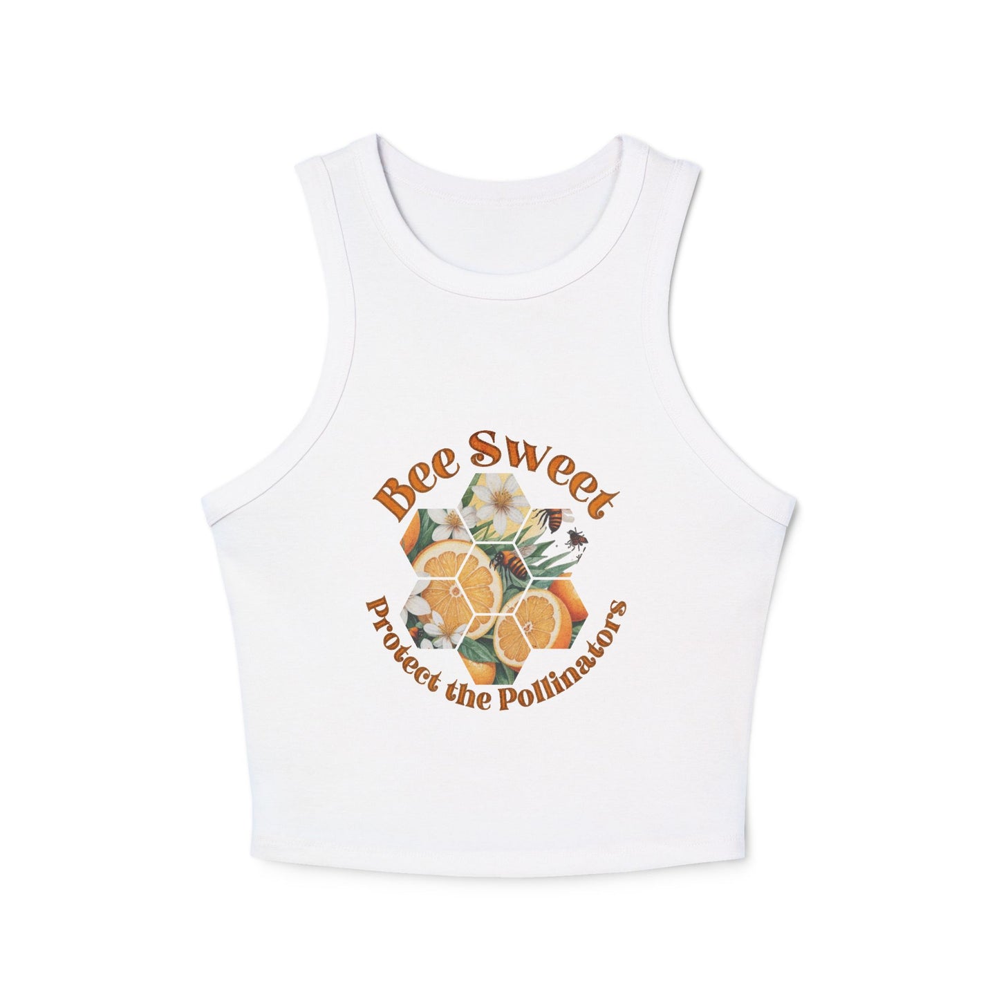 Bee Sweet Fitted Crop Tank🐝 🌼