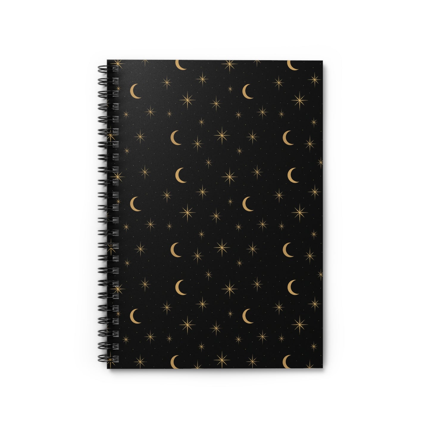 Midnight Stardust Spiral Notebook