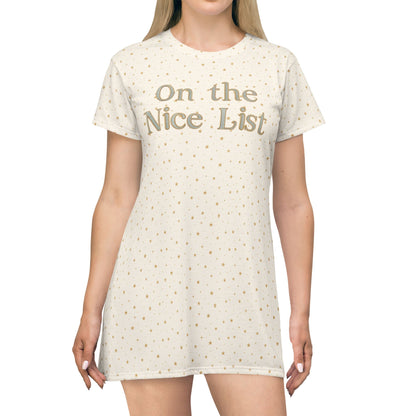 On the Nice List Lounge Dress