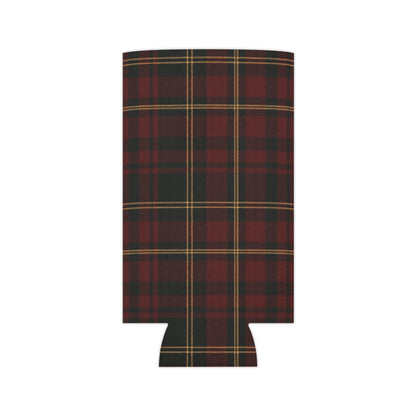 Holiday Heirloom Tartan Can Cooler