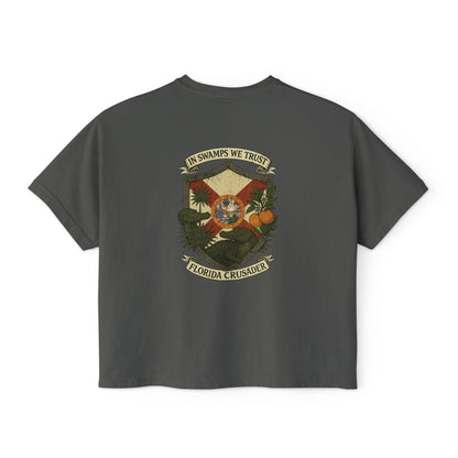 🛡️Florida Crusader Cropped Boxy Tee
