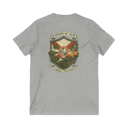 🛡️Florida Crusader V-Neck Tee