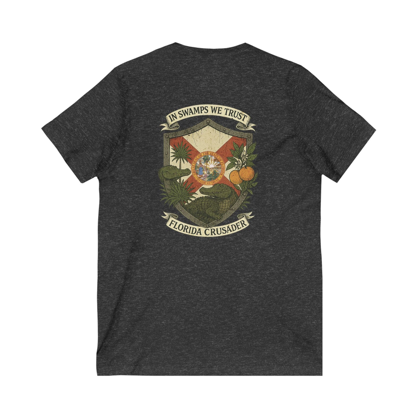 🛡️Florida Crusader V-Neck Tee