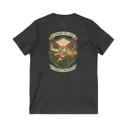 🛡️Florida Crusader V-Neck Tee