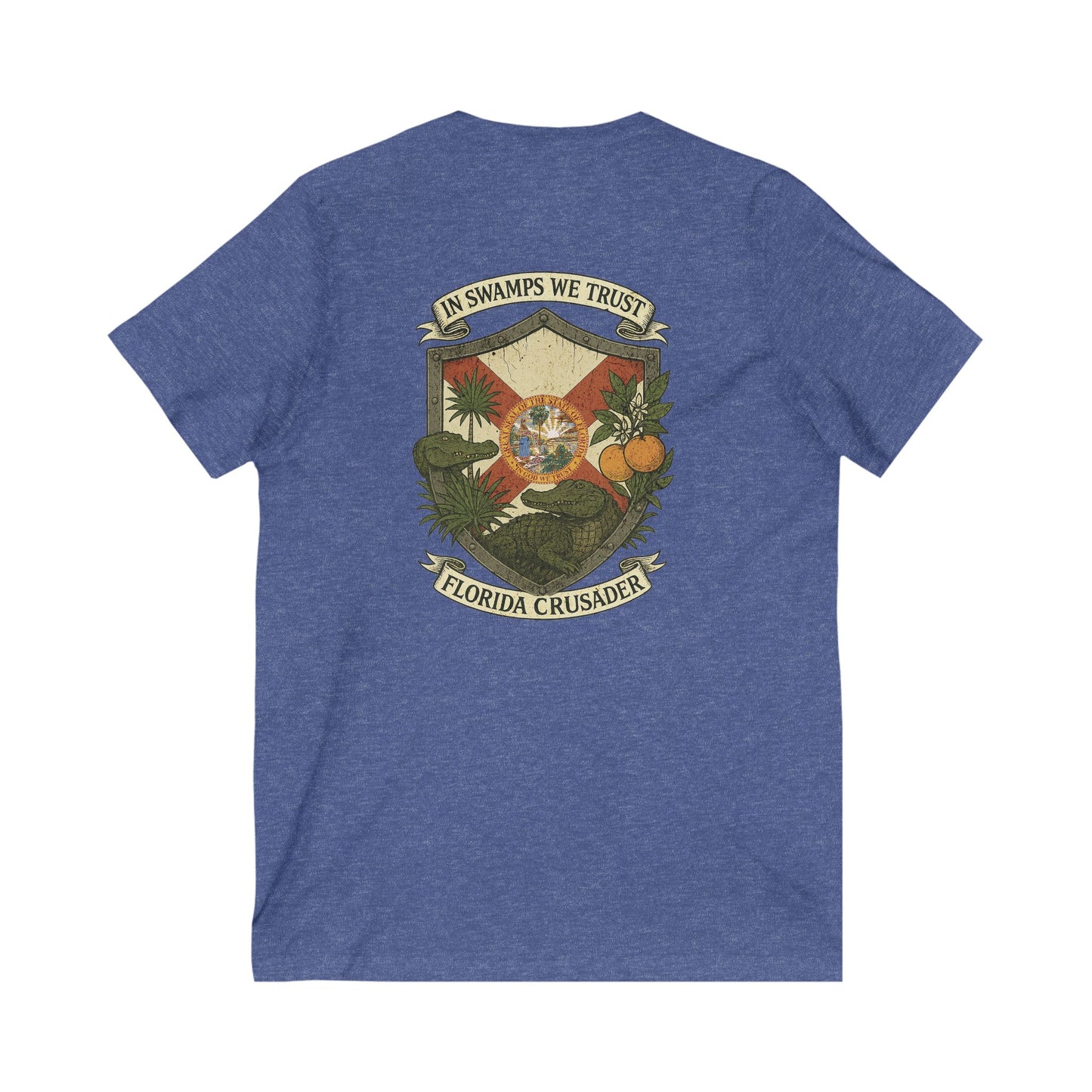 🛡️Florida Crusader V-Neck Tee
