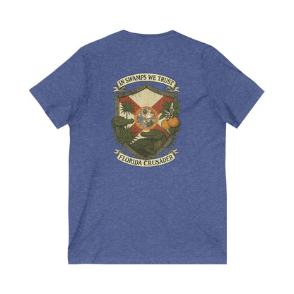 🛡️Florida Crusader V-Neck Tee