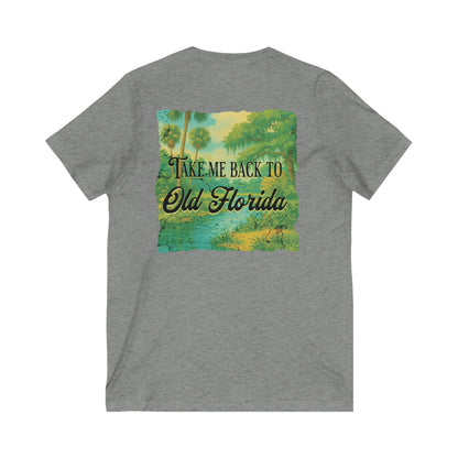 Take Me Back to Old Florida V-Neck Tee